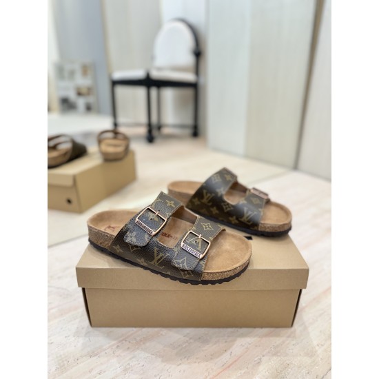 LV slippers
