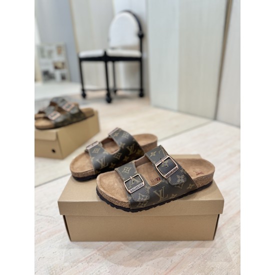 LV slippers