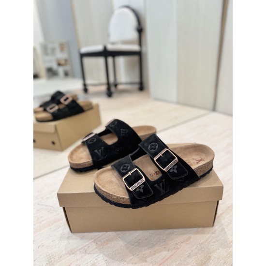 LV slippers