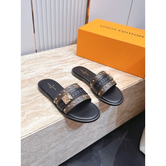 LV slippers