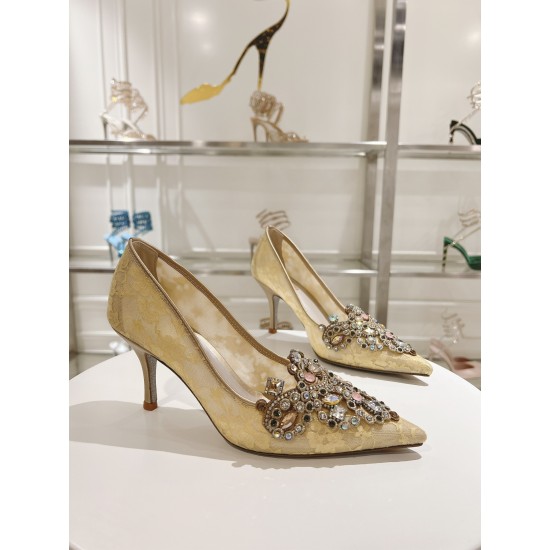 Rᴇɴᴇ Cᴀᴏᴠɪʟʟᴀ Heels Top Quality 
Women 35-41