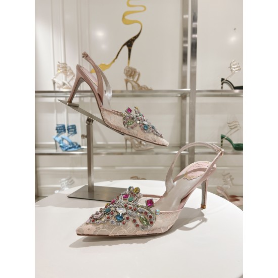 Rᴇɴᴇ Cᴀᴏᴠɪʟʟᴀ Heels Top Quality 
Women 35-41