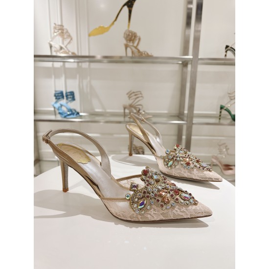 Rᴇɴᴇ Cᴀᴏᴠɪʟʟᴀ Heels Top Quality 
Women 35-41