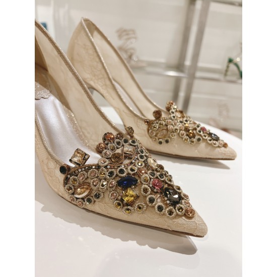 Rᴇɴᴇ Cᴀᴏᴠɪʟʟᴀ Heels Top Quality 
Women 35-41
