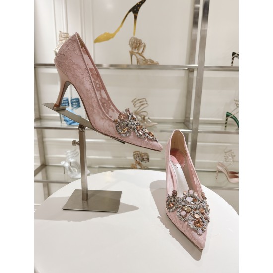 Rᴇɴᴇ Cᴀᴏᴠɪʟʟᴀ Heels Top Quality 
Women 35-41