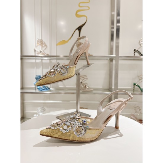 Rᴇɴᴇ Cᴀᴏᴠɪʟʟᴀ Heels Top Quality 
Women 35-41