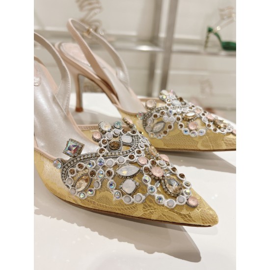 Rᴇɴᴇ Cᴀᴏᴠɪʟʟᴀ Heels Top Quality 
Women 35-41