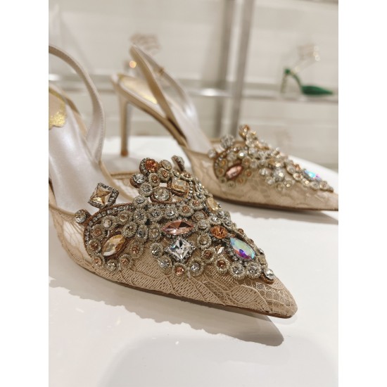 Rᴇɴᴇ Cᴀᴏᴠɪʟʟᴀ Heels Top Quality 
Women 35-41