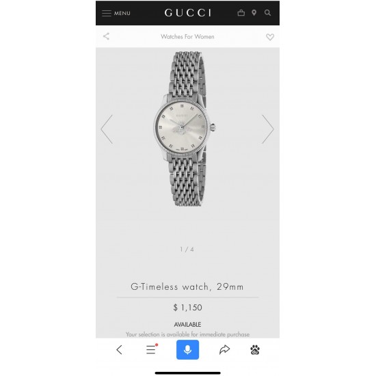 Gucci Watch Top Quality
