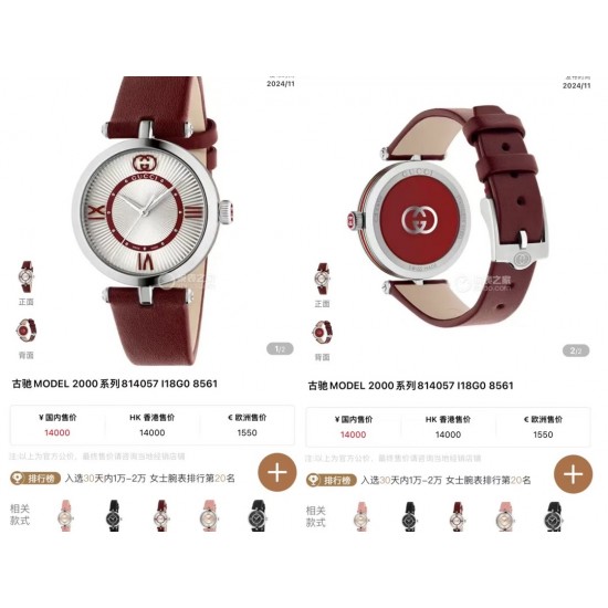 Gucci Watch Top Quality