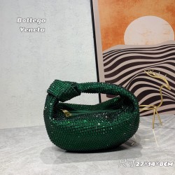 Matching box, Jodie mini knotted diamond bag - 7 colors shipped!
Bling bling~~'s sweet and spicy, thumping 