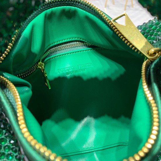 Matching box, Jodie mini knotted diamond bag - 7 colors shipped!
Bling bling~~'s sweet and spicy, thumping 