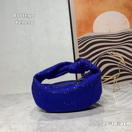 Matching box, Jodie mini knotted diamond bag - 7 colors shipped!
Bling bling~~'s sweet and spicy, thumping 