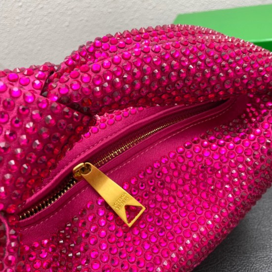 Matching box, Jodie mini knotted diamond bag - 7 colors shipped!
Bling bling~~'s sweet and spicy, thumping 