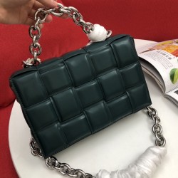 2020 fall and winter newest single product padded cassette chain pillow bag sunny orange 