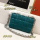 2020 fall and winter newest single product padded cassette chain pillow bag sunny orange 