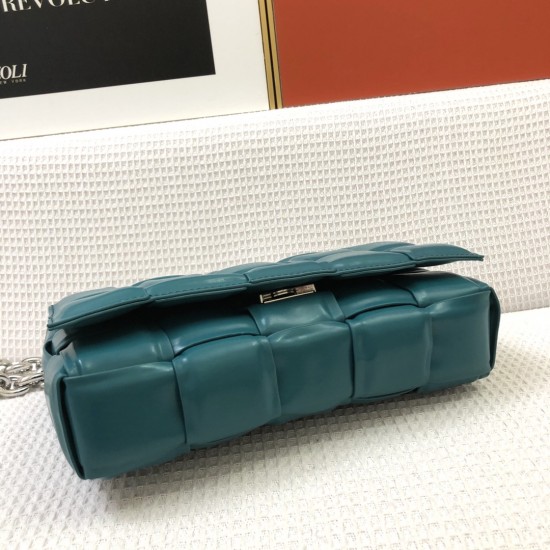 2020 fall and winter newest single product padded cassette chain pillow bag sunny orange 