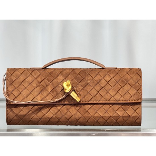 New Weave Clutch Bag / Slant Down Bag Frosted Leather
Size: 34X14X7
Model No. 9906-2#
#The tiny one is really super lightweight and textured, super elegant!