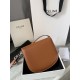 380 Real Gold Arc de Triomphe Saddle Bag Brown Hardware using real thick gold plating technology head layer cowhide Details on zp development super cost-effective version with box packaging Size 185166cm