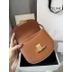 380 Real Gold Arc de Triomphe Saddle Bag Brown Hardware using real thick gold plating technology head layer cowhide Details on zp development super cost-effective version with box packaging Size 185166cm