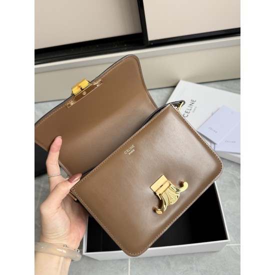 Real gold Triumph small caramel popping models to attack hardware using on zp real thick gold plating technology custom calfskin material texture full of points low-key luxury retro style closed eyes into how can not be wrong choice with the picture packa