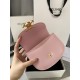 380 Arc de Triomphe Tote Saddle Bag Pink Mini Tote Hardware using pairs of zp real thick gold plating technology customized pairs of version cowhide leather playful and cute mini small bag with box packaging size 1551155cm