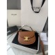 380 Arc de Triomphe Tote Saddle Bag Brown Mini Tote Hardware using pairs of zp real thick gold plating technology customized pairs of version cowhide leather playful and cute mini small bag with box packaging size 1551155cm
