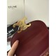 380 Arc de Triomphe Tote Saddle Bag Burgundy Mini Tote Hardware using pairs of zp real thick gold plating technology customized pairs of version of cowhide leather playful and cute mini small bag with box packaging size 1551155cm