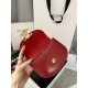 380 Arc de Triomphe Tote Saddle Bag Big Red Mini Tote Hardware using pairs of zp real thick gold plating technology customized pairs of version of cowhide leather playful and cute mini small bag with box packaging size 1551155cm
