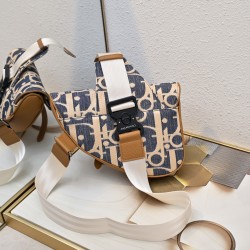 New shipments 250 original fabric with leather with original box Dior homme with box 2024 PreFall early spring series saddle saddle bag strong launch Dior's new designer Kim Jones for the first time to handle the design of the first quarter not only ophid