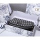 Alphabet models 180 Dior oblique old flower makeup bag clutch bag capacity need not be said la girls out of the travel have to have such a storage wow 23x17x9cm Model CD8787
