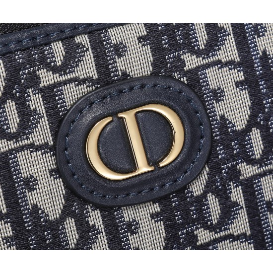 Alphabet models 180 Dior oblique old flower makeup bag clutch bag capacity need not be said la girls out of the travel have to have such a storage wow 23x17x9cm Model CD8787