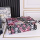 Flower cloth large size 170 lock edge high quality inside and outside pattern with picture silk scarf new upgrade large Dior Book Tote old flower series most people consume luxury brands first thought is to buy practical classic models but in fact, like D
