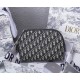 170 Dior oblique old flower cosmetic bag handbag bag capacity needless to say la girls out of the travel all have to have such a storage wow 23x17x9cm model CD8686