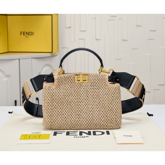 NEW280 model 21504404F family Peekaboo kitten bag hot order size 23cm super classic size in the middle of the two compartments containing a small zipper pockets all the way netroots understand the explosion version of the concave styling versatile artifac