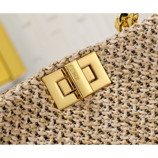 NEW280 model 21504404F family Peekaboo kitten bag hot order size 23cm super classic size in the middle of the two compartments containing a small zipper pockets all the way netroots understand the explosion version of the concave styling versatile artifac