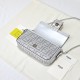 260 model 77312025 spring and summer latest FENDI BAGUETTE mini double FF full diamond baguette shoulder bag, also known as the baguette bag is popular around the world for dozens of years this time in the Fendi baguette series in the wonderful interpreta