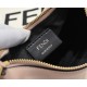 Size 24220 Model 1007 Chain 30Fendi Spring/Summer 2022 collection introduces a new half-moon underarm bag style with FENDI's metal letter logo at the bottom of the bag super valiant underarm bag this year, the underarm bag is the mainstream of the proper 