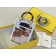 Upgraded batch 280 first batch in stock FENDI artist fashion illustration 2022 spring and summer series handbags this season works from the 20th century fashion illustrator Antonio Lopez's work to get inspired by the canvas a colorful girl illustration th
