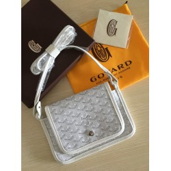 2019goyard new with genuine leather cowhide crossbody women's bag casual fashion three layer bag ins goyard small p150 size length 21 height 15 shoulder strap length 120cm