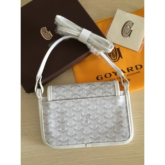 2019goyard new with genuine leather cowhide crossbody women's bag casual fashion three layer bag ins goyard small p150 size length 21 height 15 shoulder strap length 120cm