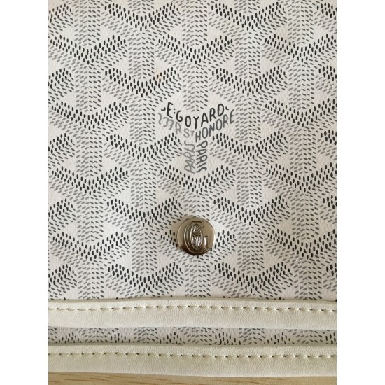 2019goyard new with genuine leather cowhide crossbody women's bag casual fashion three layer bag ins goyard small p150 size length 21 height 15 shoulder strap length 120cm