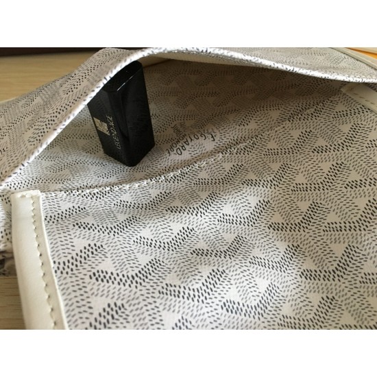 2019goyard new with genuine leather cowhide crossbody women's bag casual fashion three layer bag ins goyard small p150 size length 21 height 15 shoulder strap length 120cm