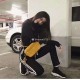 Goya bean curd bag Camera bag Wu Yifan the same models men and women are very good with the unisex bag small volume and large capacity is very practical a crossbody bag shoulder strap adjustable Size 23714cm P130