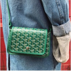 2019goyard new with genuine leather cowhide crossbody women's bag casual fashion three layer bag ins goyard small p160 size length 21 height 15 shoulder strap length 120cm