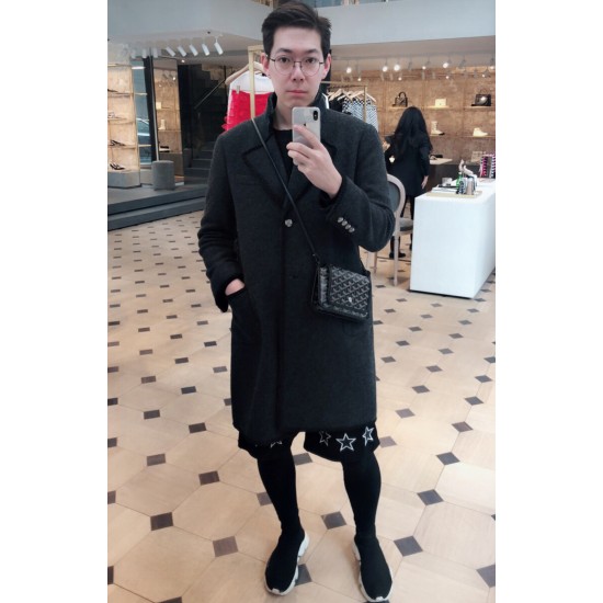 2019goyard new with genuine leather cowhide crossbody women's bag casual fashion three layer bag ins goyard small p160 size length 21 height 15 shoulder strap length 120cm