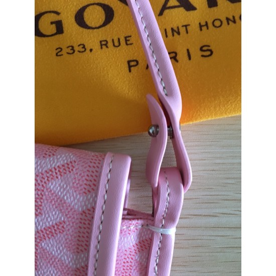 2019goyard new with genuine leather cowhide crossbody women's bag casual fashion three layer bag ins goyard small p150 size length 21 height 15 shoulder strap length 120cm