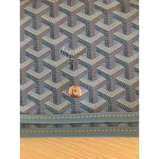 2019goyard new with genuine leather cowhide crossbody women's bag casual fashion three layer bag ins goyard small p150 size length 21 height 15 shoulder strap length 120cm