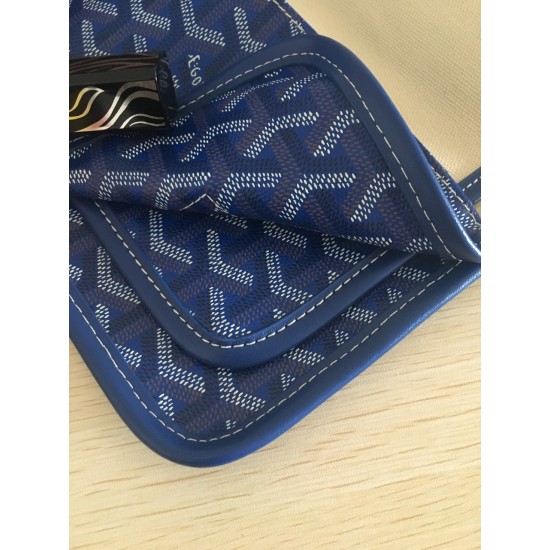 2019goyard new with genuine leather cowhide crossbody women's bag casual fashion three layer bag ins goyard small p150 size length 21 height 15 shoulder strap length 120cm