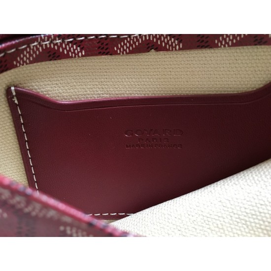 2019goyard new with genuine leather cowhide crossbody women's bag casual fashion three layer bag ins goyard small p150 size length 21 height 15 shoulder strap length 120cm